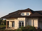 realizace střechy ve Střelicích u Stoda